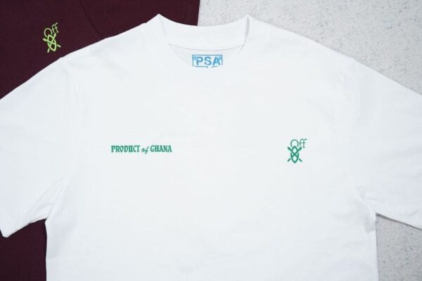 OFF-WHT x Daily Paper x Surf Ghana White T-shirt