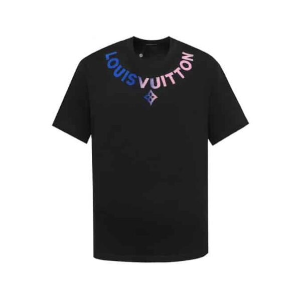 1-36-1.jpg LV T-shirt Black Gradient Logo