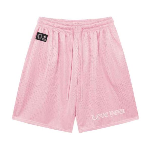 1-445-1.jpg CHRM HRTS Shorts Varsity Mesh Love You
