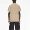 2-13-1.jpg OFF-WHT T-shirt Embroidered Logo Print Brown