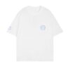CHRM HRTS T-Shirt Triple Cross Logo White