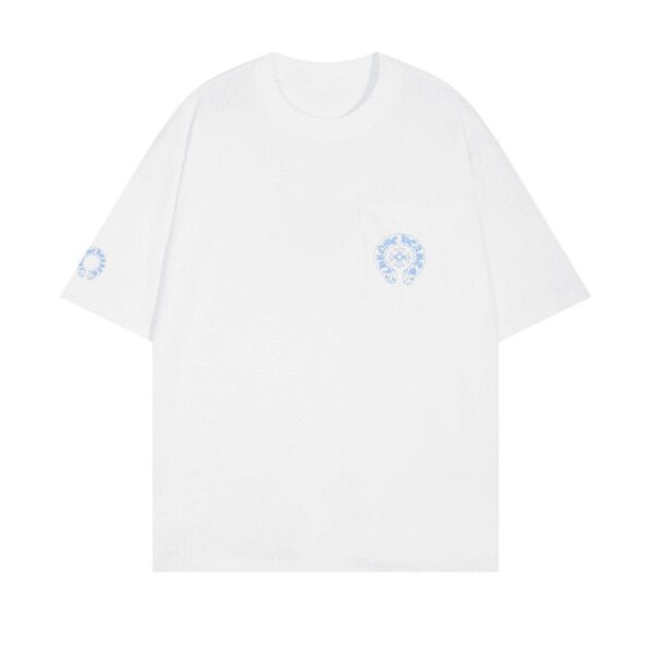CHRM HRTS T-Shirt Triple Cross Logo White
