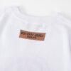 LV T-shirt White Pink Logo