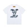 LV T-shirt White Green