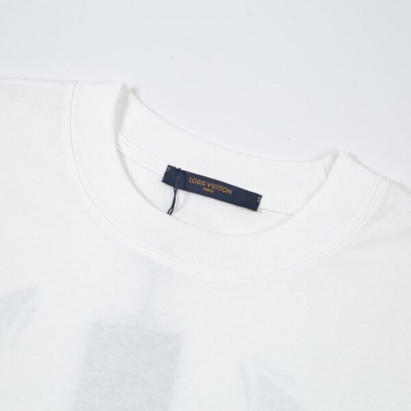 LV T-shirt White Instrument Graphic