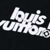 LV T-shirt Black Graphic Logo