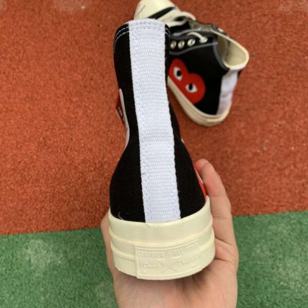 Converse Chuck Taylor All Star 70s X Comme des Garçons Play Long Shaft Black