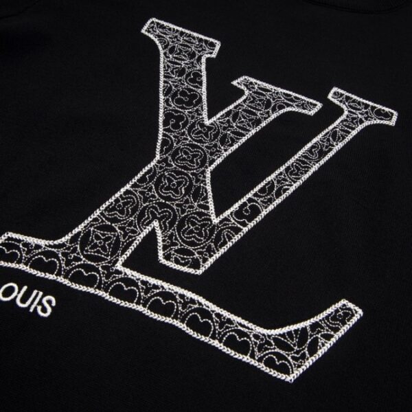 LV T-shirt Black Large