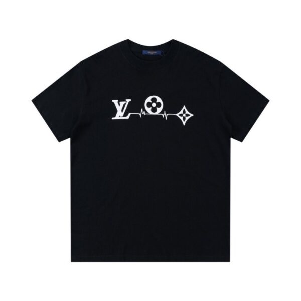 323.jpg LV T-shirt Black Monogram Pulse
