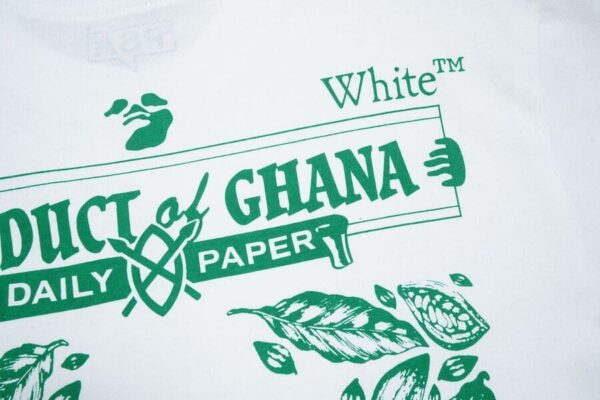 OFF-WHT x Daily Paper x Surf Ghana White T-shirt