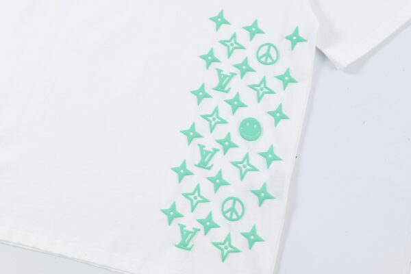 LV T-Shirt Monogram Print White
