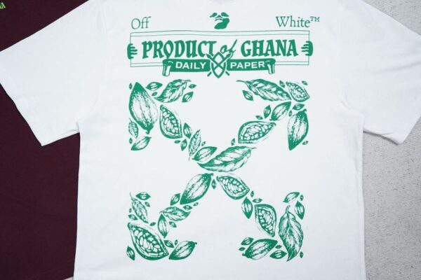 OFF-WHT x Daily Paper x Surf Ghana White T-shirt