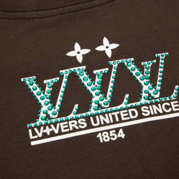 LV T-shirt Brown