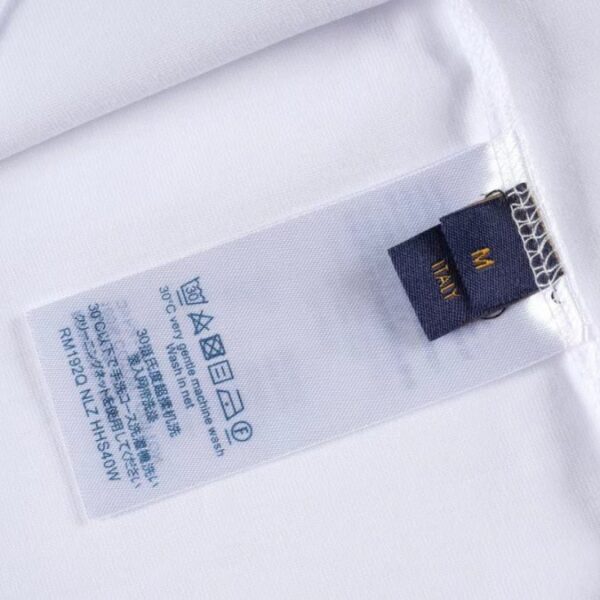 LV T-Shirt Drip Print White