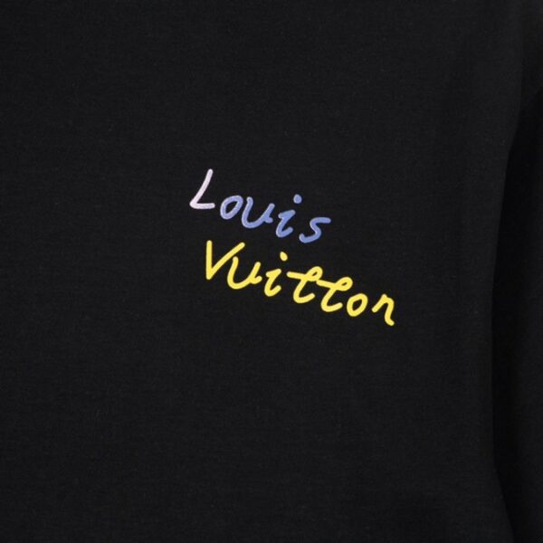 6-62-1.jpg LV T-shirt Black Yellow Monogram