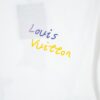 LV T-shirt White Yellow Monogram