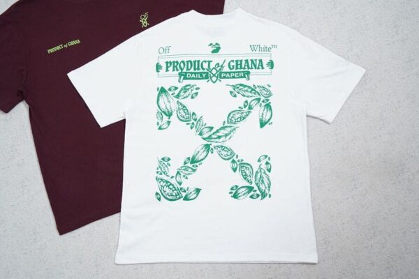 OFF-WHT x Daily Paper x Surf Ghana White T-shirt