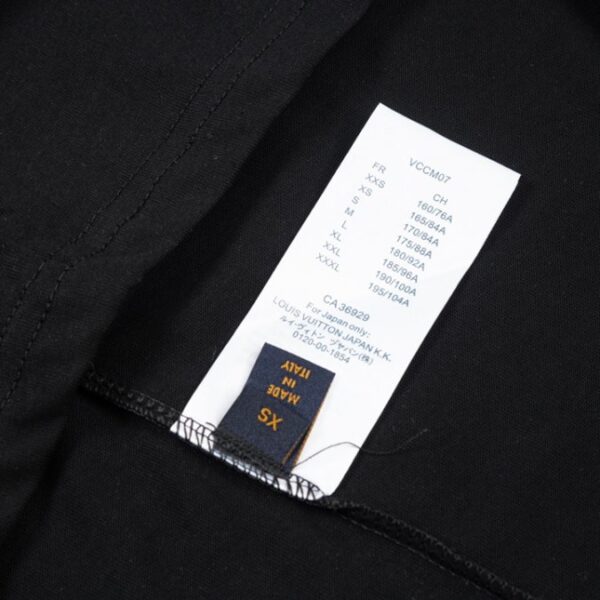 7-37.jpg LV T-shirt Black Yellow Monogram