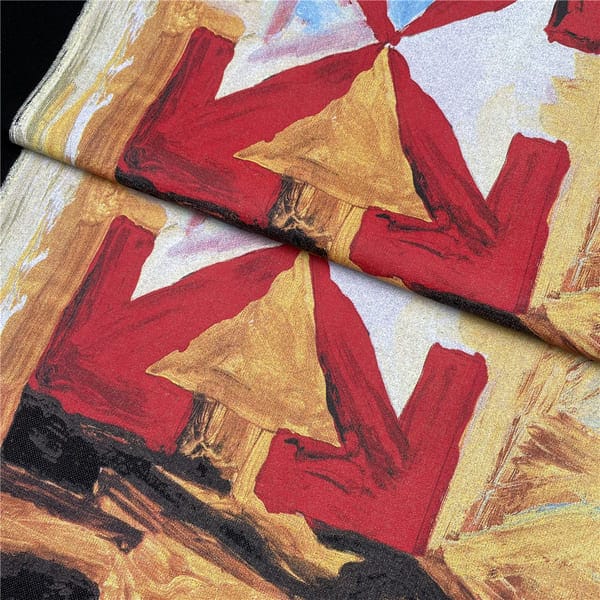 7fb6783c.jpg OFF-WHT T-shirt Arrow On Canvas Print