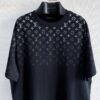 LV T-shirt Gradient Cotton Black