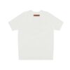 LV T-shirt White Pink Logo