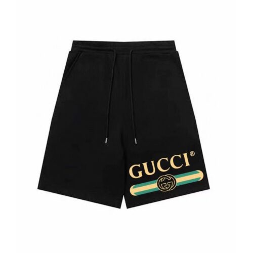 EFEF-1.jpg GG Shorts Logo Print Black