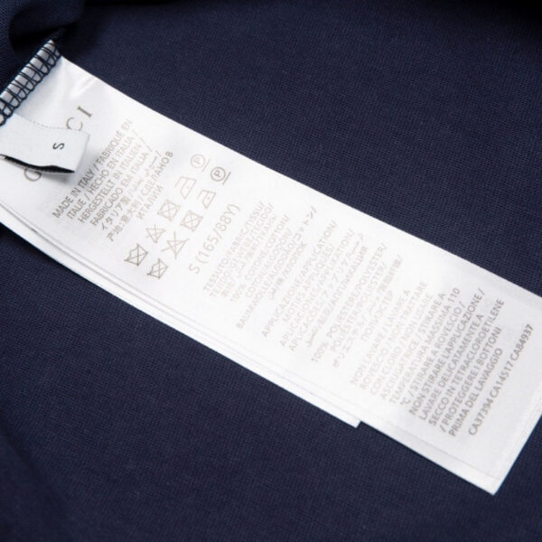 GG T-shirt GG Logo Print Navy