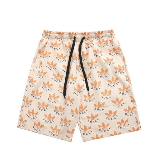 GG x Adidas Shorts Trefoil Beige Casual