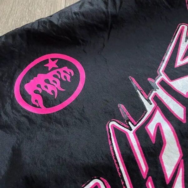 O1CN01UdqG2j1SRnf40ahpE_26473522_4_11zon.jpg HLSTR Waxed Nylon Athletic Shorts Black