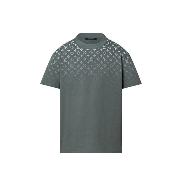 LV T-shirt Gradient Cotton Grey