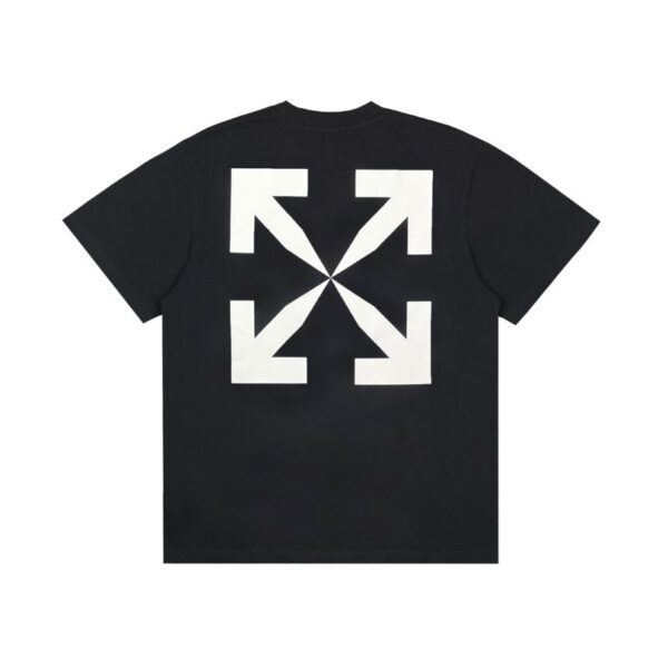 VDFVDF-4.jpg OFF-WHT T-shirt Arrows Logo Black Oversized