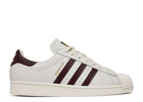 adidas-superstar-off-white-maroon.webp ADIDAS SUPERSTAR ‘OFF WHITE MAROON’