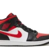 AIR JORDAN 1 MID ‘BLACK FIRE RED’