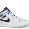 AIR JORDAN 1 MID ‘WHITE ICE BLUE’