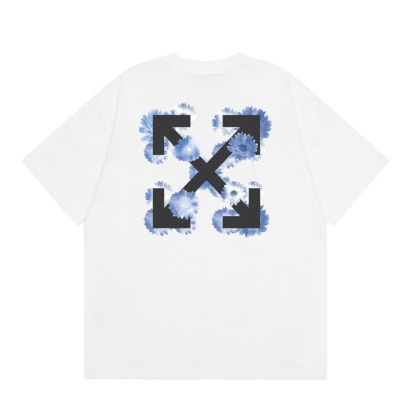 OFF-WHT T-shirt Floral Arrows Graphic