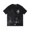 CHRM HRTS T-shirt Floral Graphic Black