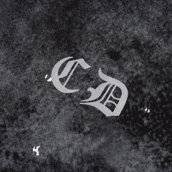 CHRM HRTS T-shirt Floral Graphic Black