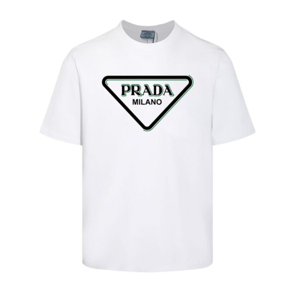 PRD T-shirt Milano Triangle Logo White