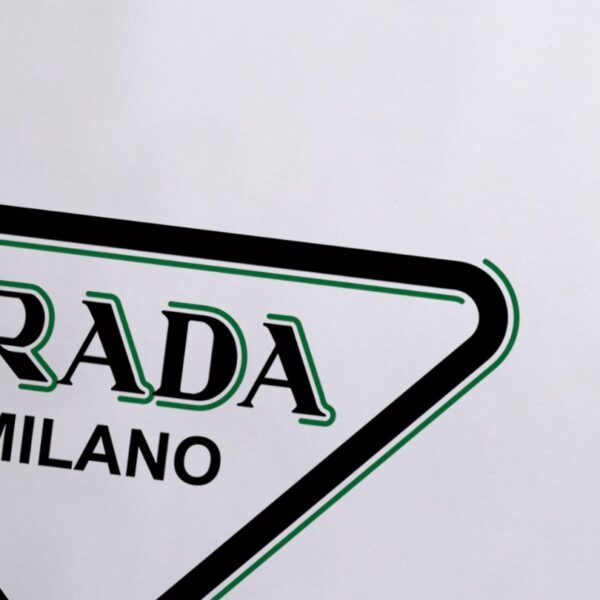 PRD T-shirt Milano Triangle Logo White