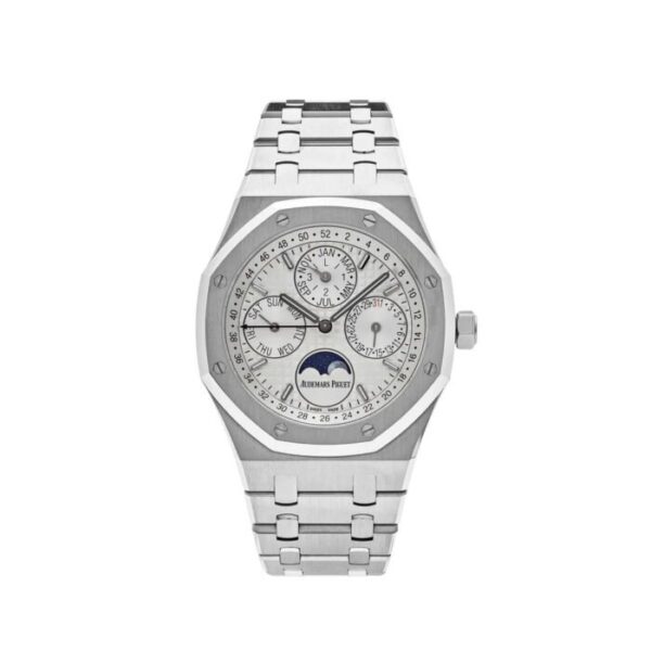 AP Royal Oak Perpetual Calendar 26574ST.OO.1220ST.01 Steel White Dial