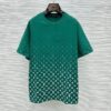 LV T-shirt SE Monogram Gradient Green