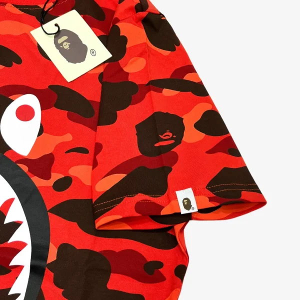 BP T-Shirt Camo Shark Red