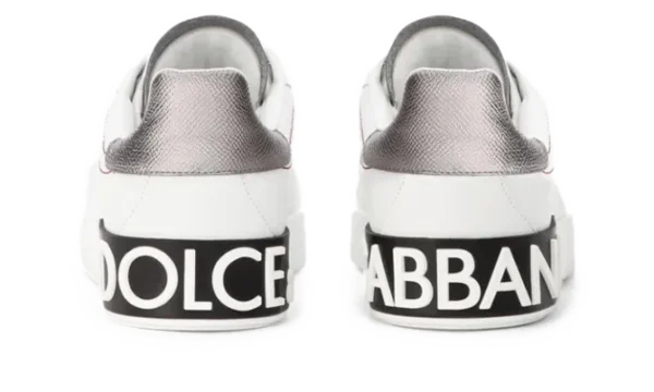 Calfskin nappa Portofino sneakers White