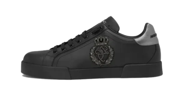 calfskin-nappa-portofino-sneakers-with-crown-patch-black-1.webp Calfskin nappa Portofino sneakers with crown patch Black