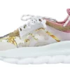 Chain Reaction White Pink Yellow Barocco (W)
