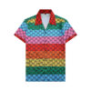 GG Shirt Rainbow Monogram