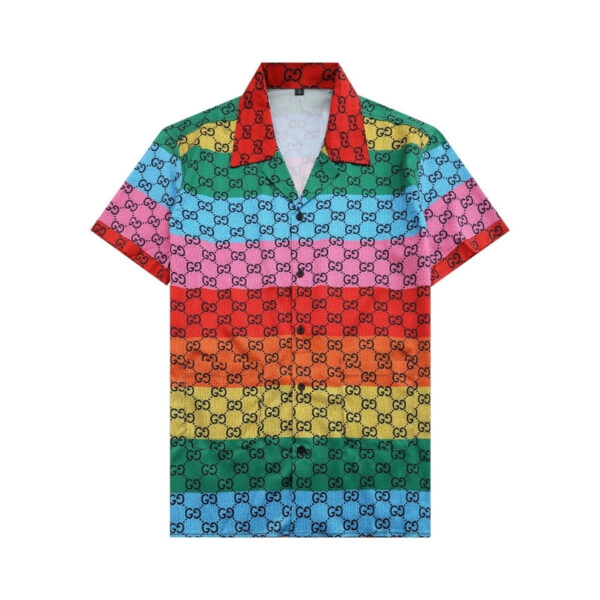 GG Shirt Rainbow Monogram