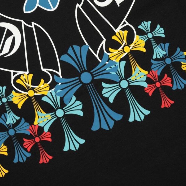 ddf-4.jpg CHRM HRTS T-shirt Floral Logo