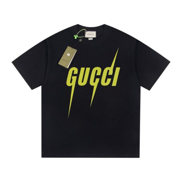 GG T-shirt Neon Logo Black