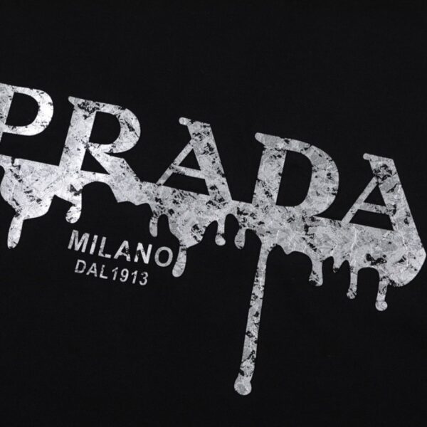 PRD T-shirt Milano Black Drip Logo